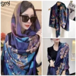 DR302-Womens-High-end-Satin-Scarf-1
