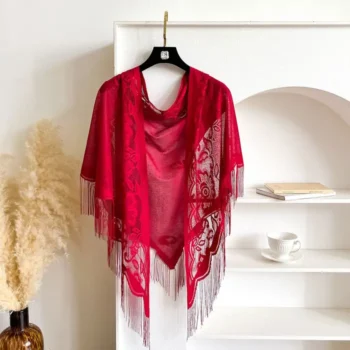 New Velvet Triangle Scarf