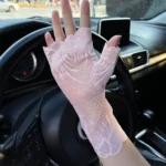 DR658 – Ice-feel lace sun protection gloves (5)